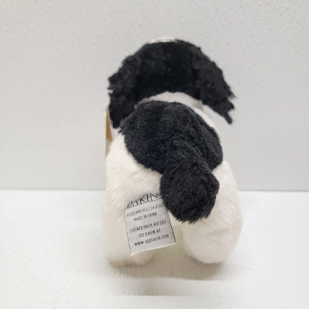 Dakin Baby Pups Brinkley Springer Spaniel White Black Puppy Dog Plush
